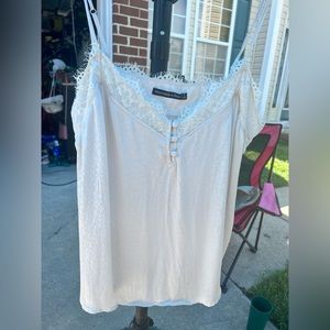 Abercrombie and Fitch Cami w/Lace